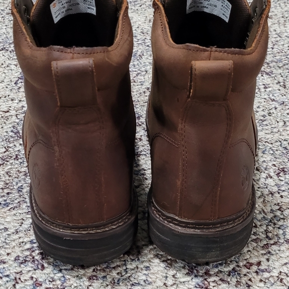 Timberland Logan Bay Alpine Hiking Boot, 10.5, Brown Leather - Picture 4 of 16